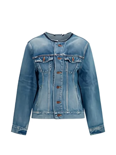 Geacă de blugi Balenciaga albastru