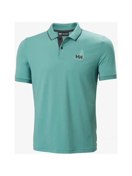 Polo Helly Hansen Hp Figari krótki rękaw pastelowy S niebieski