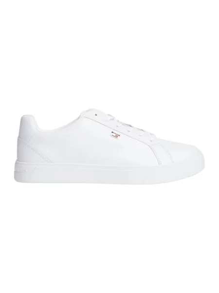 Sneakersy Tommy Hilfiger skórzane białe