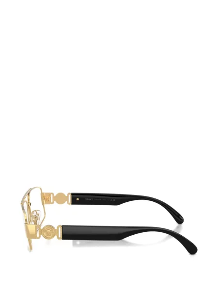 Ochelari de soare dreptunghiulari Versace Eyewear auriu