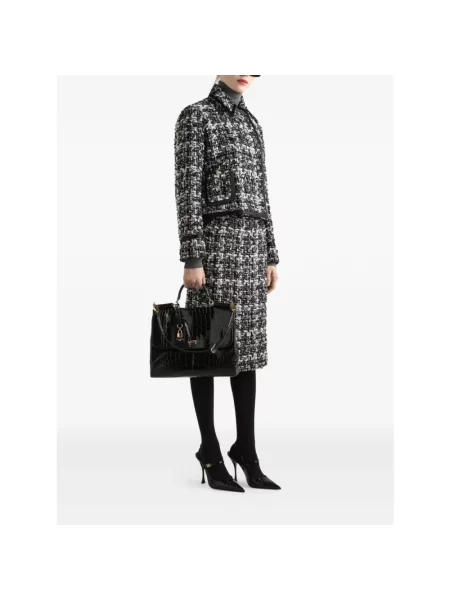Sweter z golfem Dolce And Gabbana do golfa szary