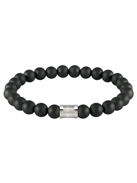 BOSS Black Náramok Beads' čierna
