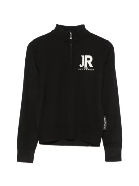 Sweter dziecięcy John Richmond czarny