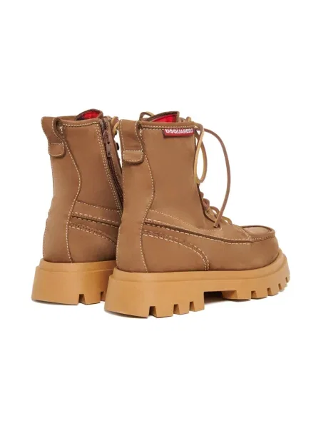 Botki dziecięce Dsquared2 brązowe