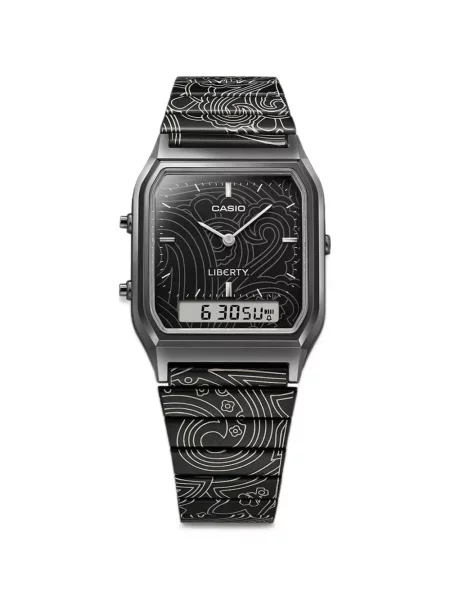 Pολόι Casio μαύρο