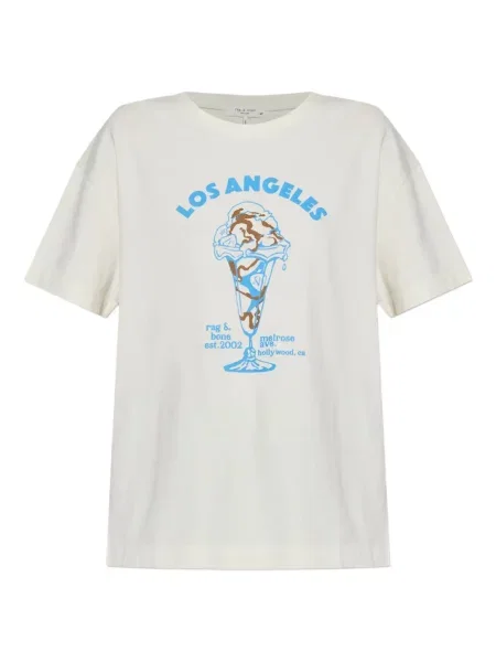 Tricou Rag & Bone alb