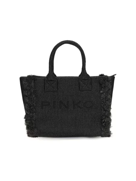 Shopperka Pinko pleciona czarna