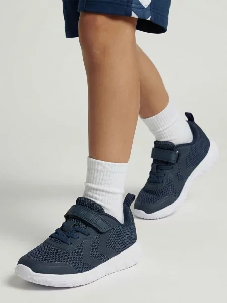Sneakersy dla dzieci Hummel Actus Recycled niebieskie
