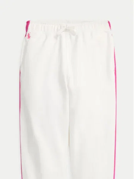 Teplákové kalhoty Polo Ralph Lauren bílé