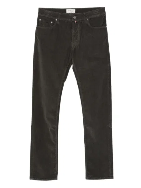 Manšestrové kalhoty Jacob Cohen šedé