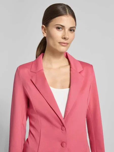 Żakiet o kroju slim fit z zapięciem na 2 model SC-DANIELA 1' Soyaconcept różowa