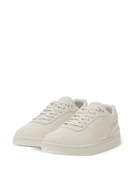 Sneakerși Lacoste din piele cu autograf