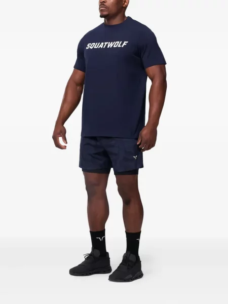 Tricou Squatwolf albastru