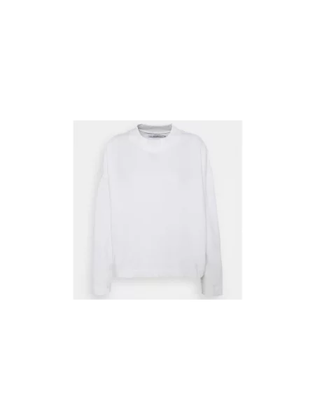 Dedicated Loose Sweatshirt Lerdala White Kobiety Koszulki Dedicated Size: S biały
