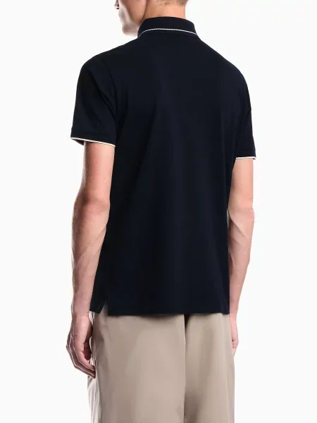 Поло Emporio Armani синее