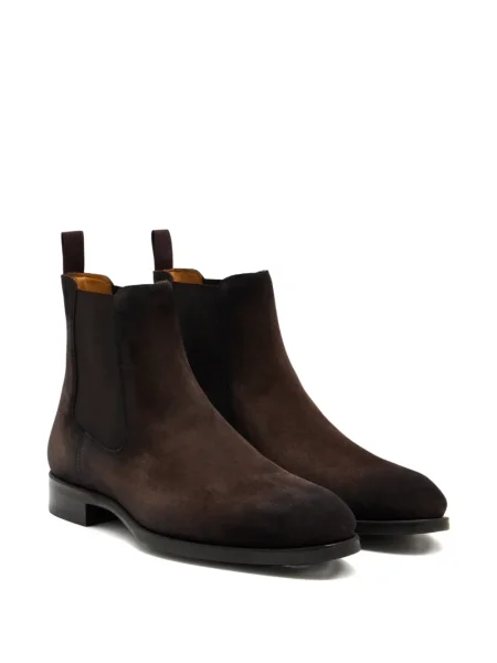 Botine chelsea Magnanni din piele de căprioară maro