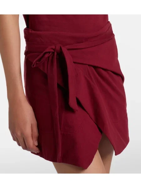 Fustă Isabel Marant drapată plic