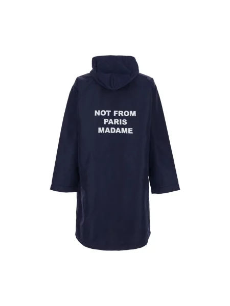 Parka Drole De Monsieur niebieska