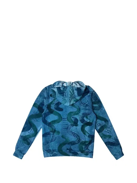 Hanorac cu glugă Denim Tears albastru