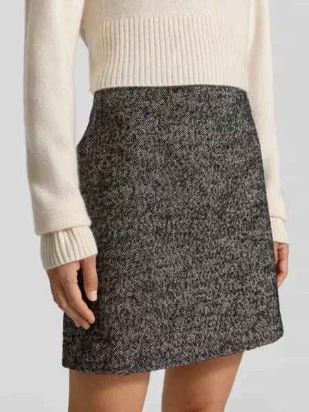 Spódnica mini o kroju straight fit z dodatkiem wełny Myon