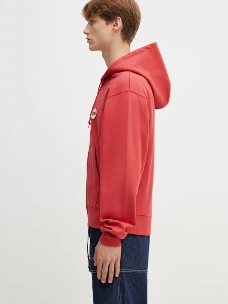 Gramicci OVAL PATCH ZIP HOODED SWEATSHIRT hanorac din pentru bărbați