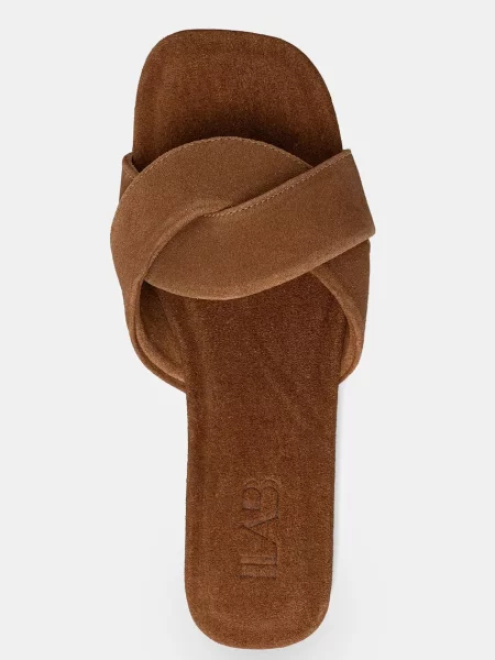 Замшевые шлепанцы Answear.lab