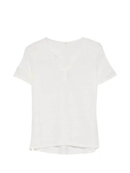 Koszulka Yerse z dekoltem w serek biała