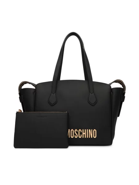 Ročna torba LOVE MOSCHINO črna