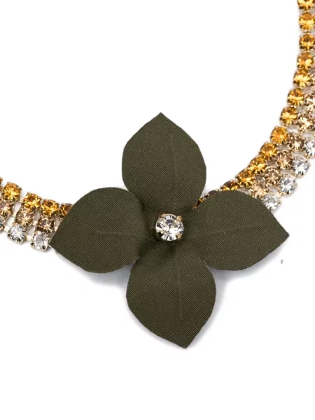 Colier Marni cu model floral auriu