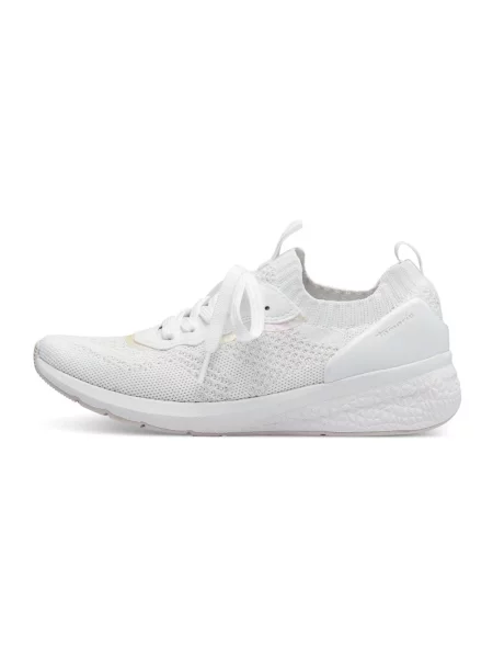 Sneakersy Tamaris sznurowane białe