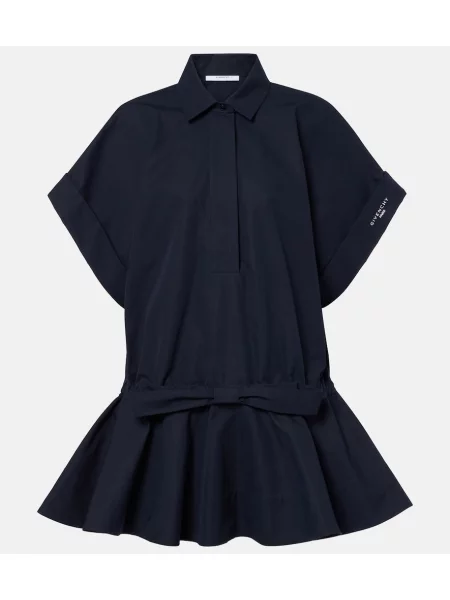 Rochie tip cămașă Givenchy albastru