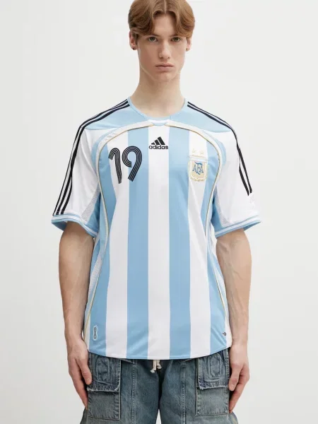 Tricou Adidas Performance din jerseu alb