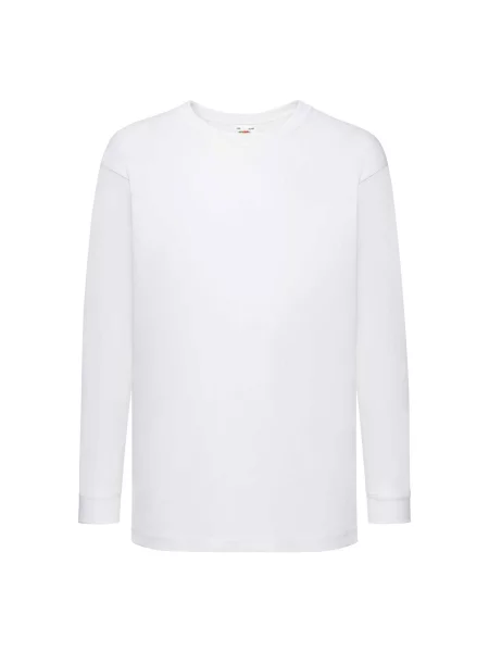 Tricou copii Fruit Of The Loom alb