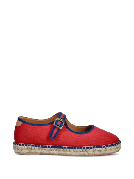 Espadrile Fly London cu cataramă roșu