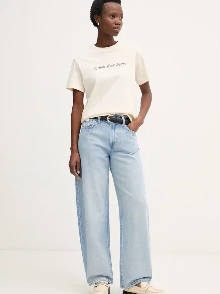 Calvin Klein Jeans rifle barrel dámske modrá