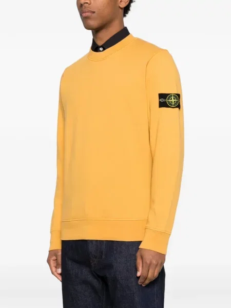 Суитчър Stone Island камъни жълто