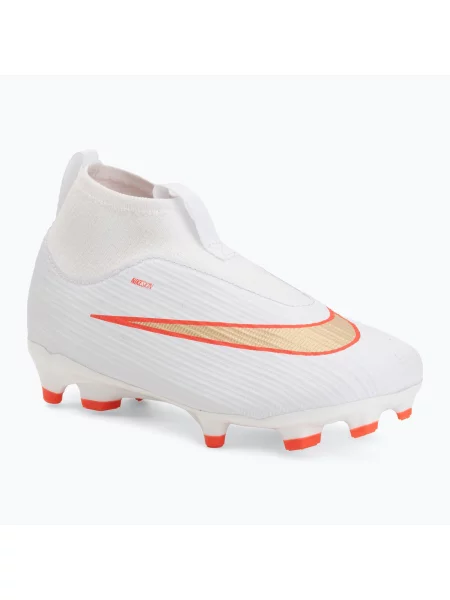 Încălțăminte de fotbal pentru copii Nike Jr. Mercurial Superfly 11 Academy white/bright crimson/blur alb