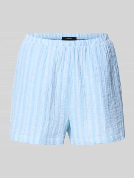 Szorty o kroju regular fit z czystej bawełny model ‘NANNA’ Vero Moda