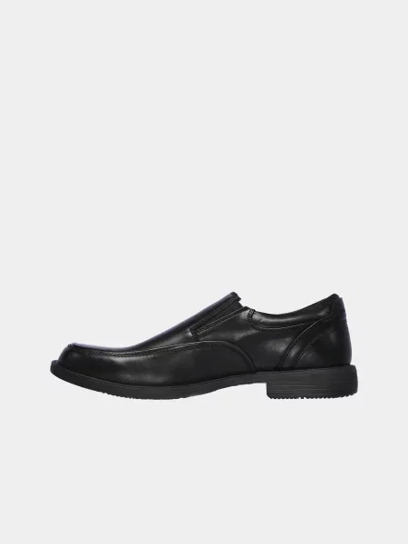 Кожаные туфли Skechers черные