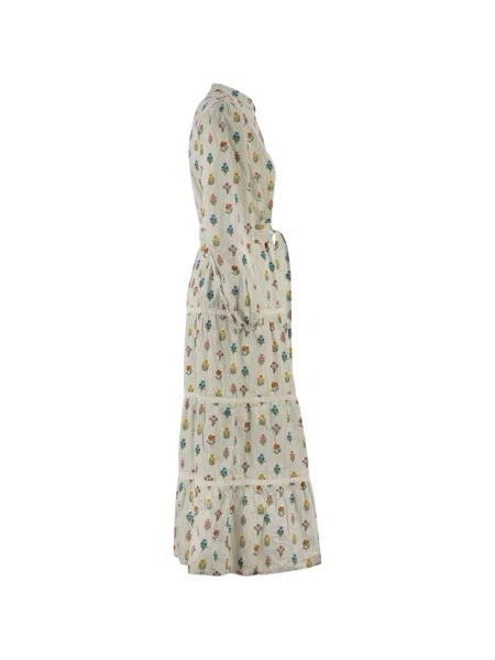 Rochie midi Mc2 Saint Barth cu model floral cu imagine