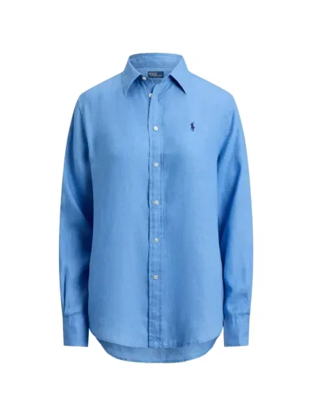 Długa koszula Polo Ralph Lauren niebieska