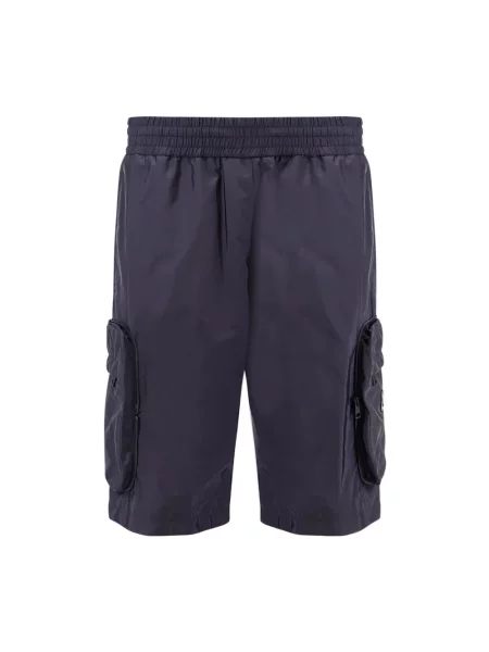 Bermudy Moncler niebieskie