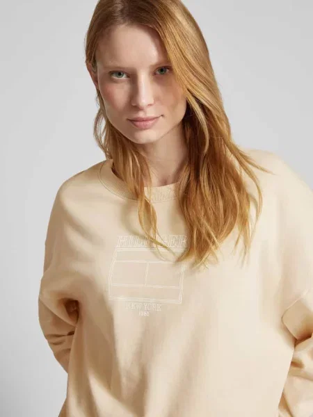 Bluza oversized z okrągłym dekoltem Tommy Hilfiger