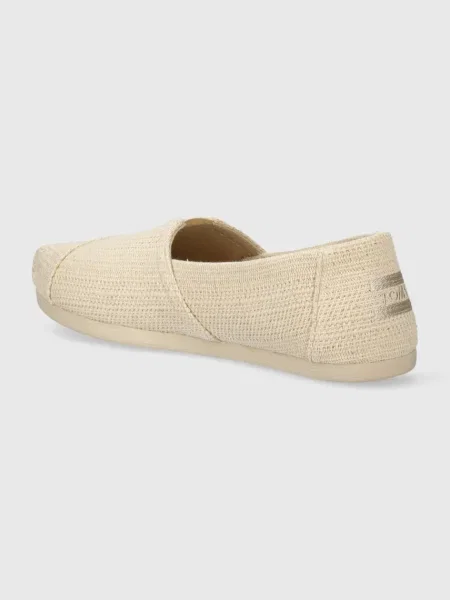 Toms espadrilles Alpargata bézs