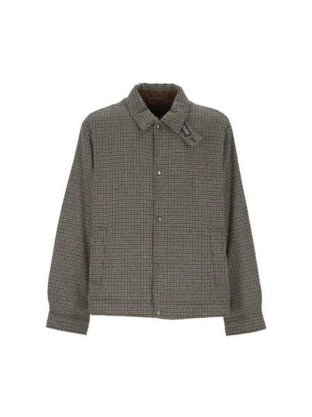Kurtka koszulowa Woolrich brązowa