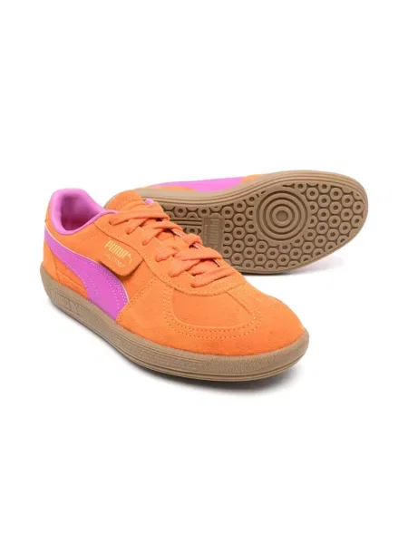Sneakersy dziecięce Puma pomarańczowe