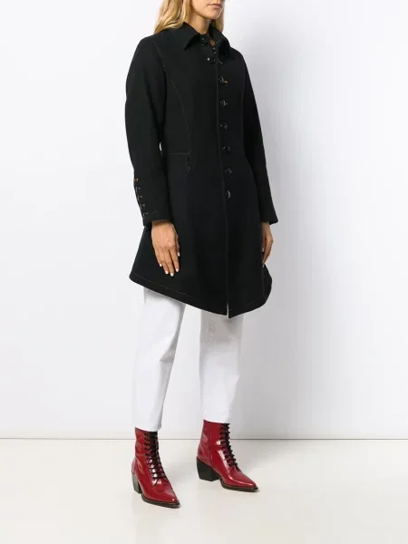 Kabát Jean Paul Gaultier Pre-owned černý