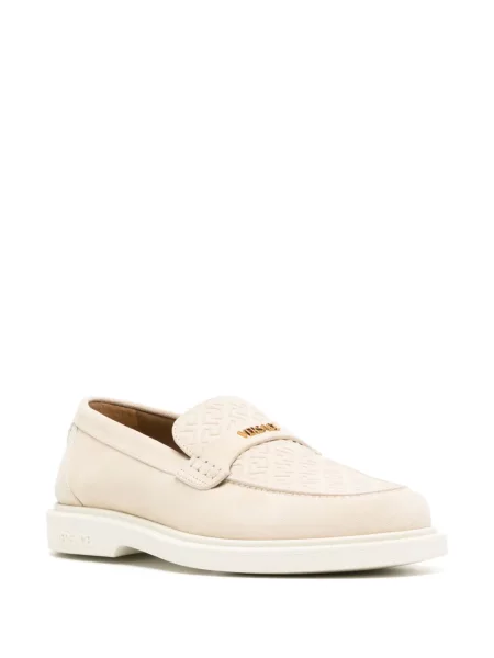Pantofi loafer Versace din piele de căprioară