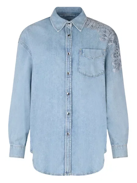 Koszula dżinsowa Liu Jo niebieski