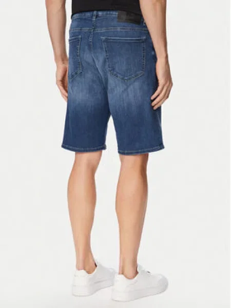 KARL LAGERFELD Jeans kratke hlače modra